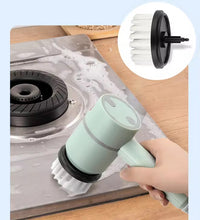 Load image into Gallery viewer, USB Rechargeable Multipurpose Brush Scrubber
