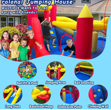 Load image into Gallery viewer, Kids Play Park With Water Slide and Bouncy Castle Combo, 50% deposit required within 3 days after order is made