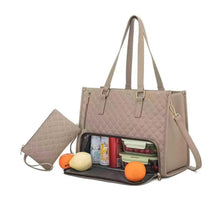 Load image into Gallery viewer, 2-in-1 Tote Lunch Bag Combo