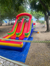 Load image into Gallery viewer, 40ft Giant Inflatable Obstacle Course with large Slide & Pool, 50% deposit required within 3 days after order is made