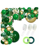 Load image into Gallery viewer, Lemon Green Gold Balloons Garland Kit (For Sale)