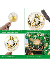 Load image into Gallery viewer, Lemon Green Gold Balloons Garland Kit (For Sale)