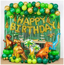 Load image into Gallery viewer, Lemon Happy Birthday Dinosaur Decoration Set (For Sale)