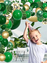 Load image into Gallery viewer, Lemon Green Gold Balloons Garland Kit (For Sale)