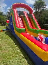 Load image into Gallery viewer, 40ft Giant Inflatable Obstacle Course with large Slide & Pool, 50% deposit required within 3 days after order is made