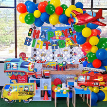 Load image into Gallery viewer, Multicolored Car Themed Party Decoration Set (For Sale)