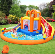 Load image into Gallery viewer, Kids Dual Lane Water Slide, 50% deposit required within 3 days after order is made (Copy)
