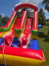 Load image into Gallery viewer, 40ft Giant Inflatable Obstacle Course with large Slide &amp; Pool, 50% deposit required within 3 days prior to confirmation
