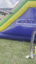 Load and play video in Gallery viewer, 40ft Giant Inflatable Obstacle Course with large Slide &amp; Pool, 50% deposit required within 3 days prior to confirmation
