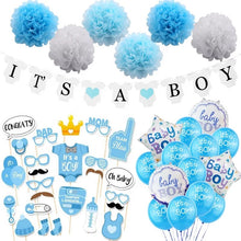 Load image into Gallery viewer, It&#39;s a Boy Baby Shower Set (For Sale)
