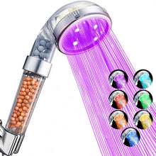 Load image into Gallery viewer, Temperature Controlled Multi-Color Showerhead
