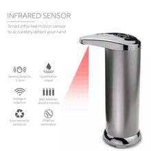 Load image into Gallery viewer, Stainless Steel Touchless Soap Dispenser

