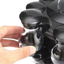 Load image into Gallery viewer, 16pcs, 2 Tier Rotating Spice Rack
