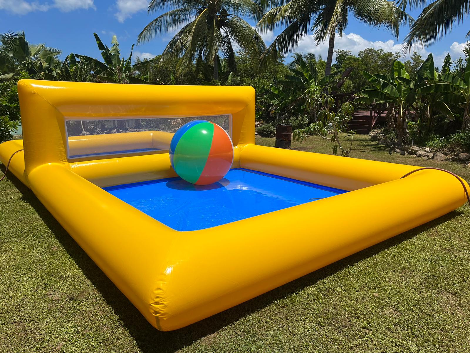Inflatable Volleyball Pool, 50% deposit required within 3 days after o ...