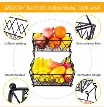 Load image into Gallery viewer, Double Layer Fruit and Vegetables Storage Basket
