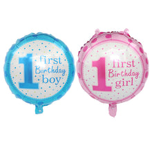 Load image into Gallery viewer, 1st Birthday Baby Girl Balloon Set (For Sale)
