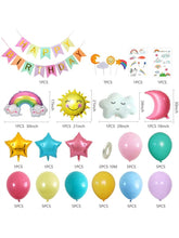 Load image into Gallery viewer, Girl&#39;s Birthday Balloons Party Supplies Set (For Sale)
