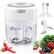 Load image into Gallery viewer, Electric Mini Food Chopper
