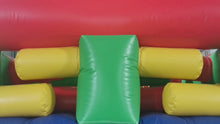 Load and play video in Gallery viewer, 40ft Giant Inflatable Obstacle Course with large Slide &amp; Pool, 50% deposit required within 3 days prior to confirmation
