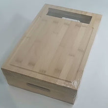 Load and play video in Gallery viewer, Bamboo Chopping Board with 4 Containers
